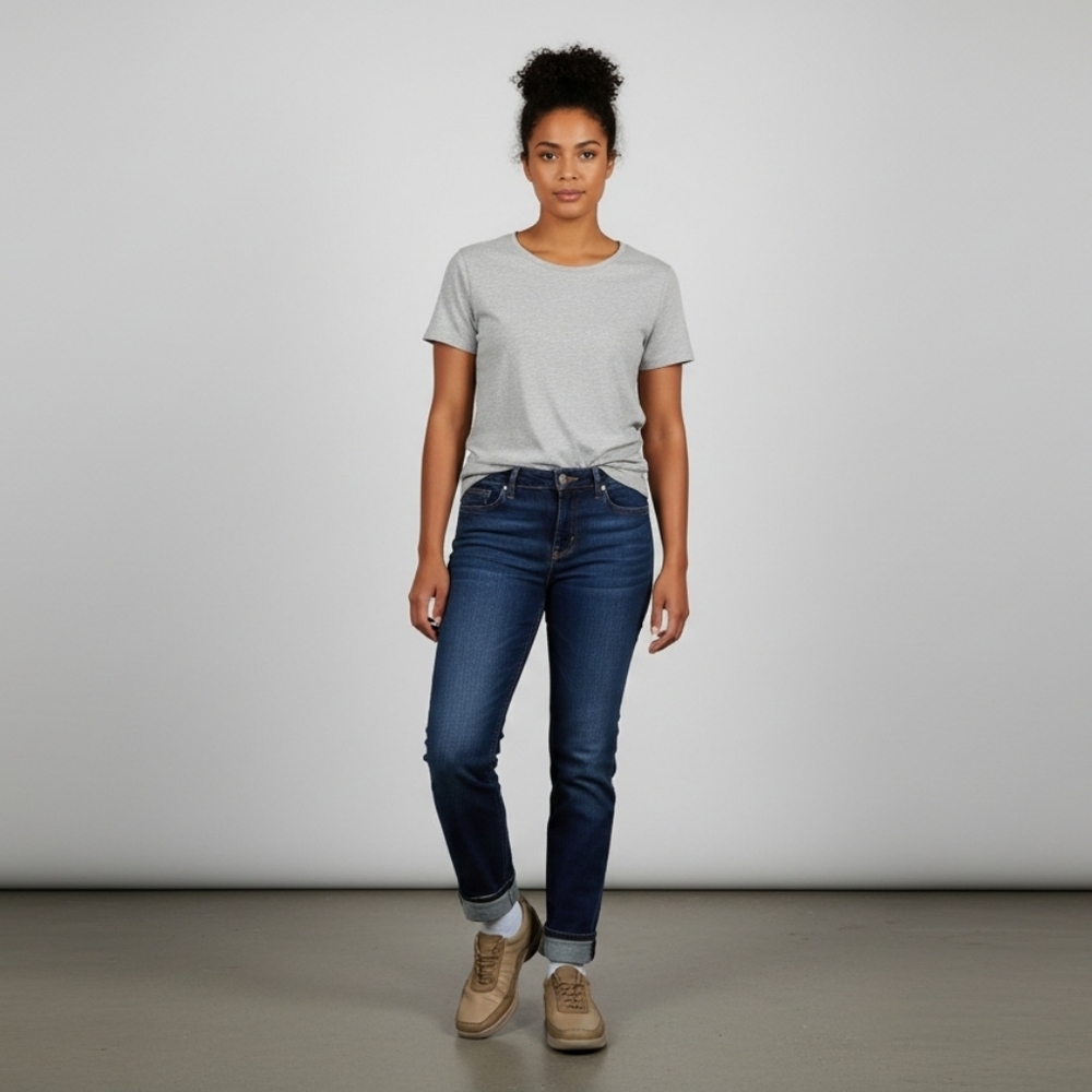 Rohde Leather Wornen's Tan Wedge Lace-Up Comfort Walking Shoes, NWOT, Size 6